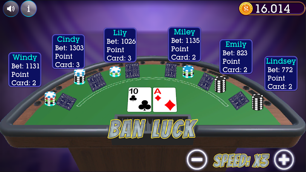 Chinese Blackjack -  Ban Luck Screenshot3