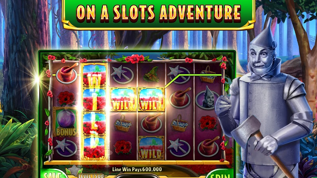 Wizard of Oz Slot Machine Game Screenshot3