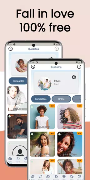QuoDating - chat, flirt & date Screenshot2