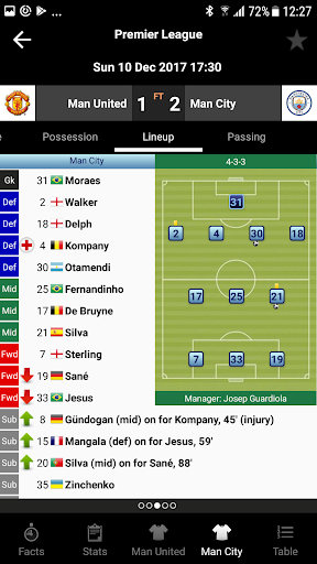 TLS Soccer - Top Live Stats Screenshot3