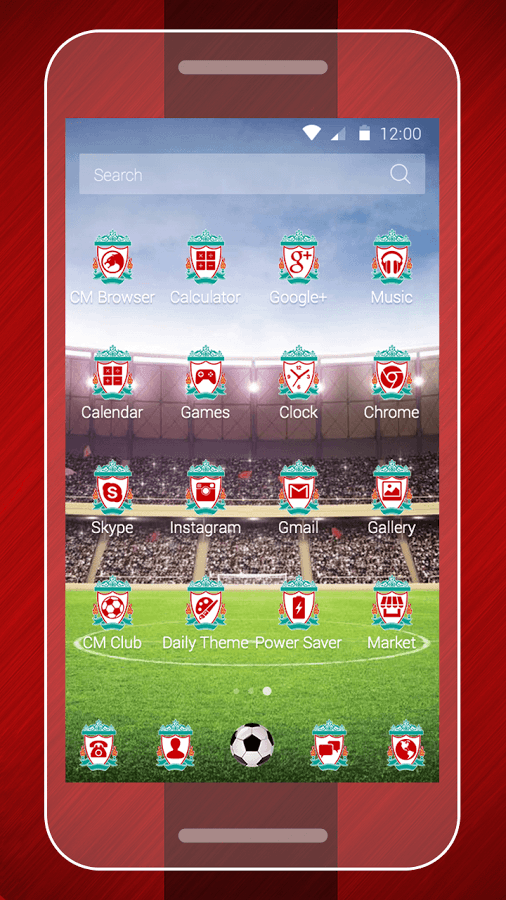 Liverpool Evolution Soccer Theme Screenshot3