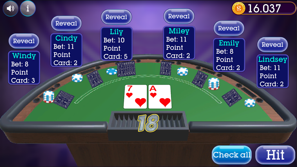 Chinese Blackjack -  Ban Luck Screenshot1