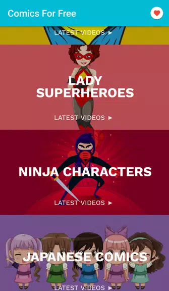 Comics App: Comics Video Screenshot3