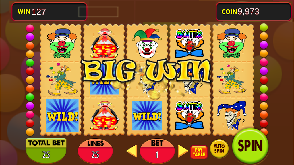 Crazy Clown Casino Slot Screenshot1