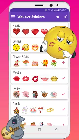 WeLove stickers (WASticker) Screenshot1