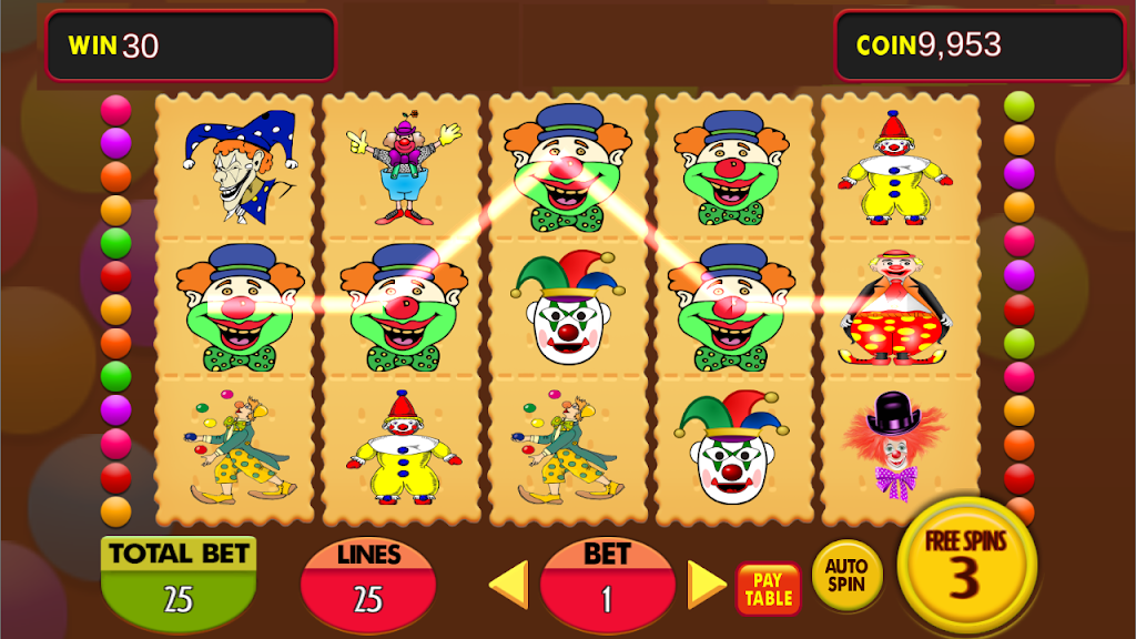 Crazy Clown Casino Slot Screenshot2