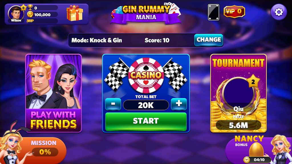 Gin Rummy Mania Screenshot1