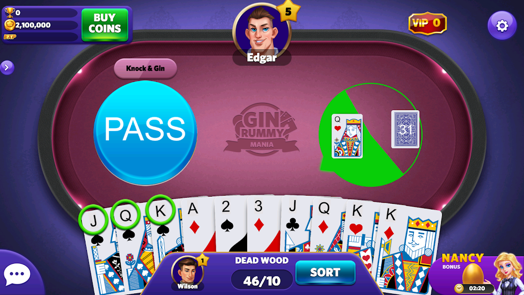 Gin Rummy Mania Screenshot2