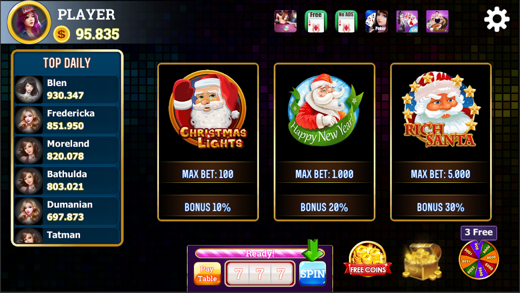 Slots Offline Free 2020 - Vegas New Year Slot Game Screenshot1