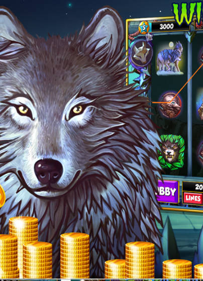 Wild Wolf-Pack Slot Machine Screenshot3