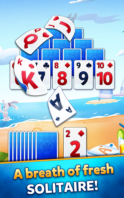 Solitaire Tripeak Travel Screenshot1