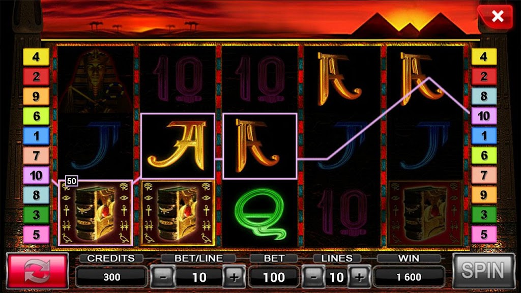 Book Of Ramses Deluxe Slot Screenshot3