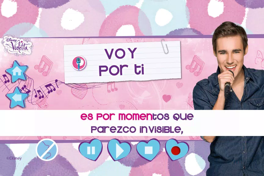 Violetta Digital Card - Danish Screenshot2