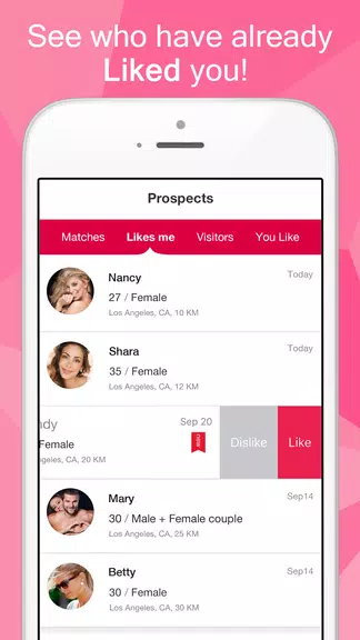 3Fun Dating App - Meet Curious Couples & Singles Screenshot3