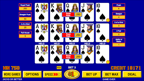 Video Poker - Original Classic Games Screenshot2