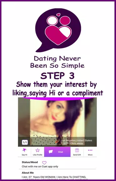 Cuet - Chating , Flirting and Dating App Screenshot3