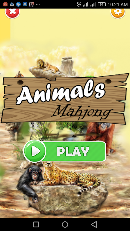 Animals Mahjong Solitaire Screenshot1