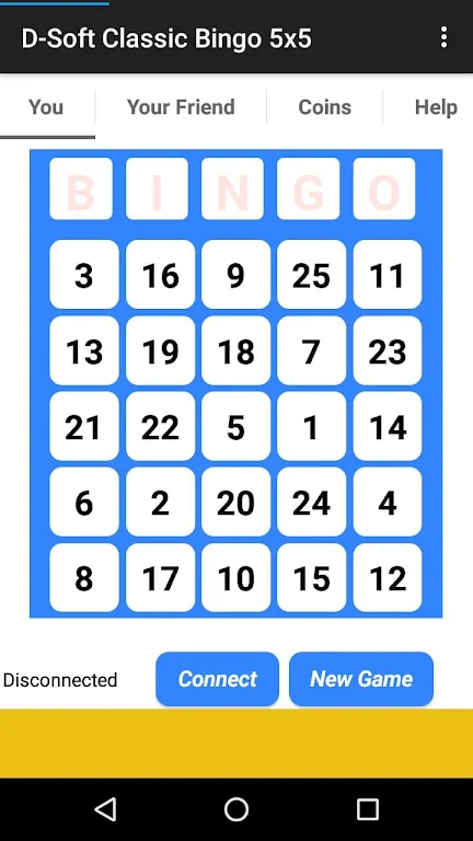 D-Soft Classic Bingo 5x5 Screenshot2