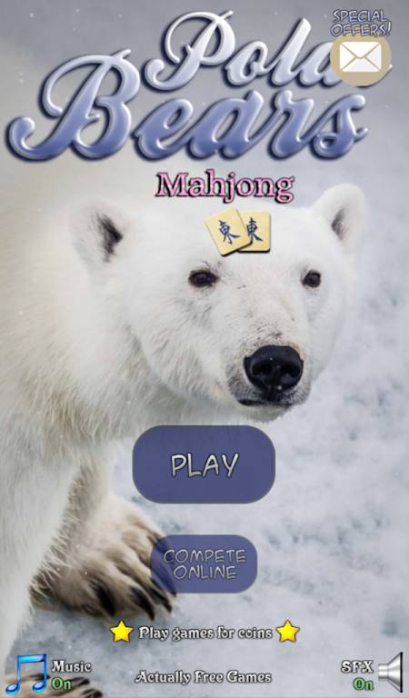 Hidden Mahjong: Polar Bears Screenshot1