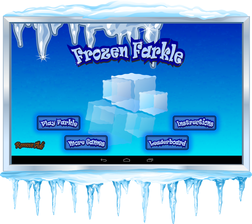 Frozen Farkle - Ice Dice Screenshot1