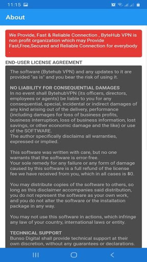 ByteHub VPN Screenshot3