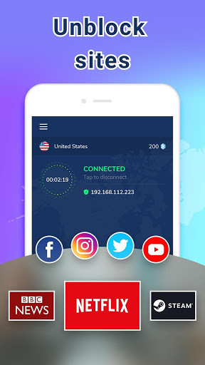 VPN USA - Free VPN & Unlimited VPN Proxy Screenshot2