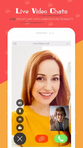 Live Video Chat - Random Video Call with Girls Screenshot3