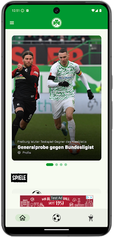 Kleeblatt-App Screenshot1