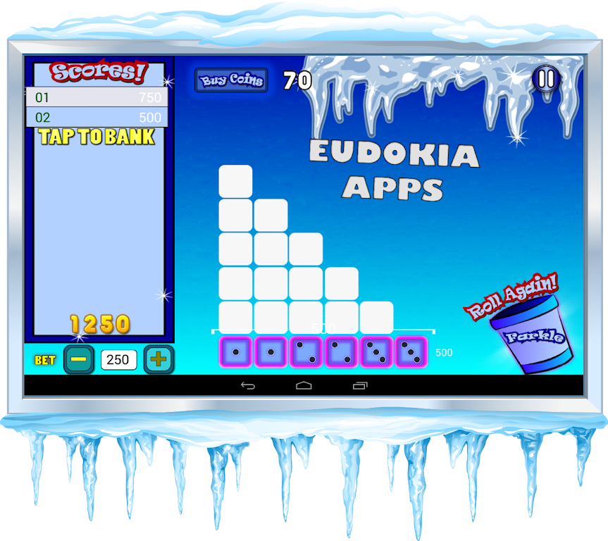 Frozen Farkle - Ice Dice Screenshot4