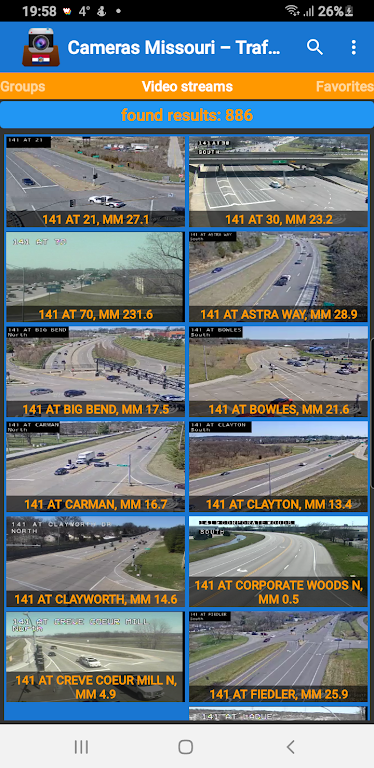 Cameras Missouri - Traffic Screenshot2