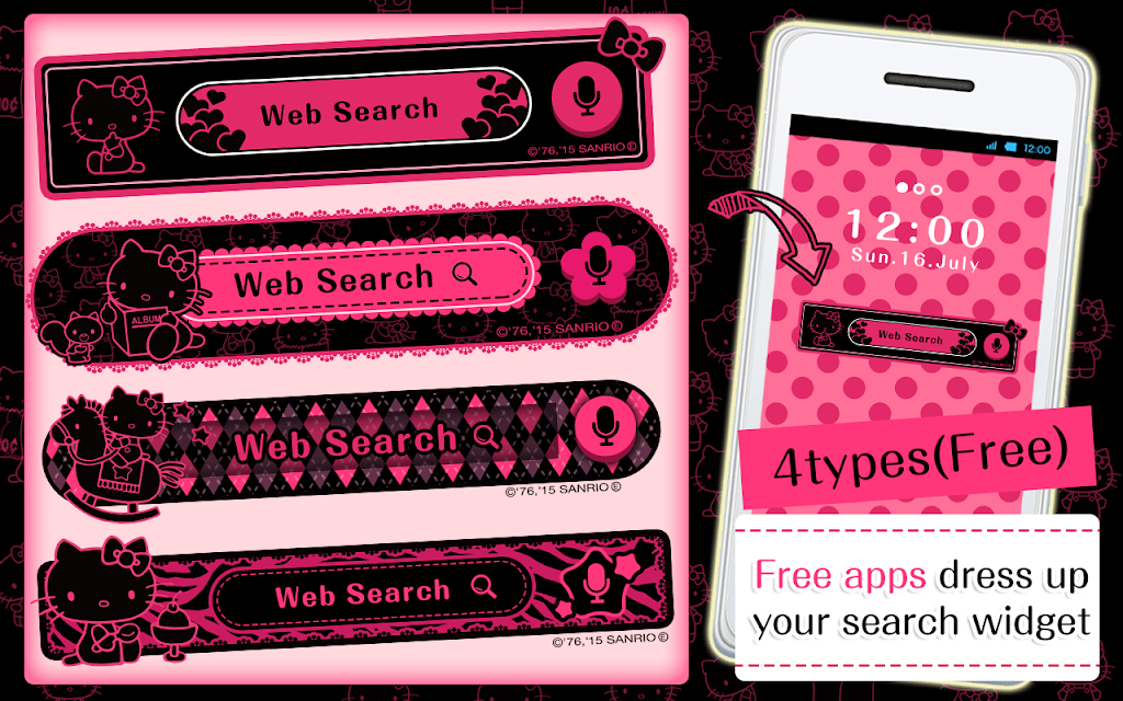 Kawaii Widget Hello Kitty Cool Screenshot1