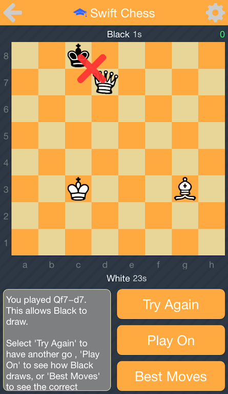 Swift Chess Puzzles (Lite) Screenshot2