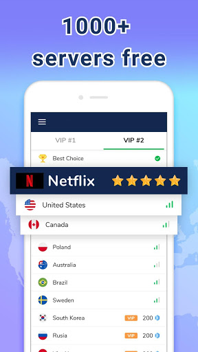 VPN USA - Free VPN & Unlimited VPN Proxy Screenshot1