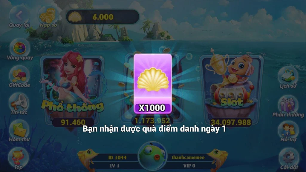 Thánh bắn cá slot online 2019 - ban ca sieu thi Screenshot3