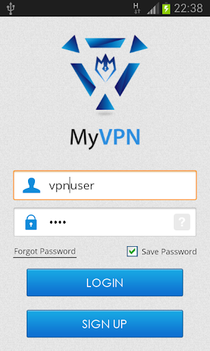 MyVPN Free VPN client Screenshot1