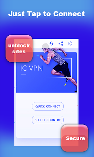 IC VPN : Fastest Browsing , Open Blocked Websites Screenshot2