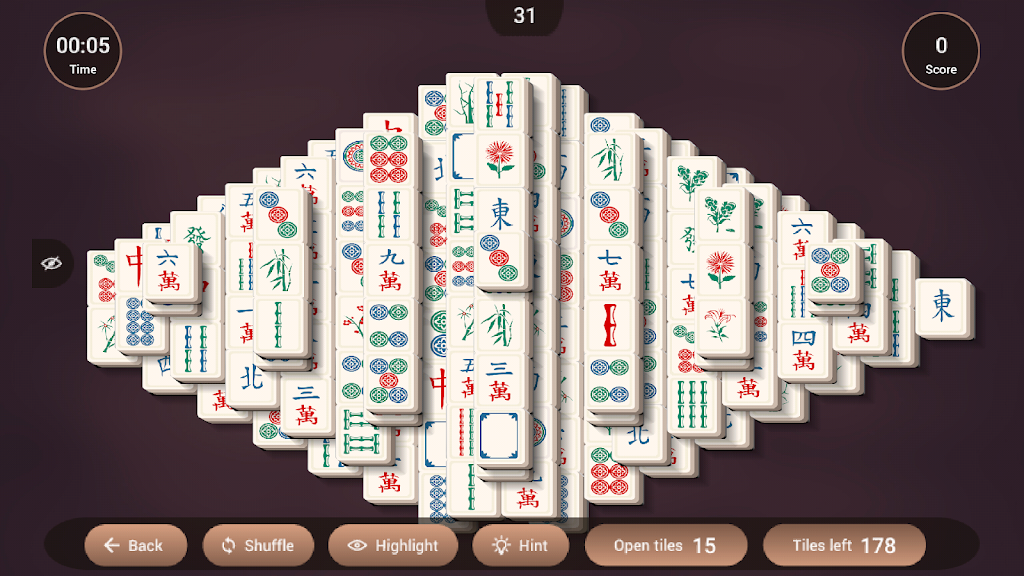 Mahjong solitaireis Screenshot2