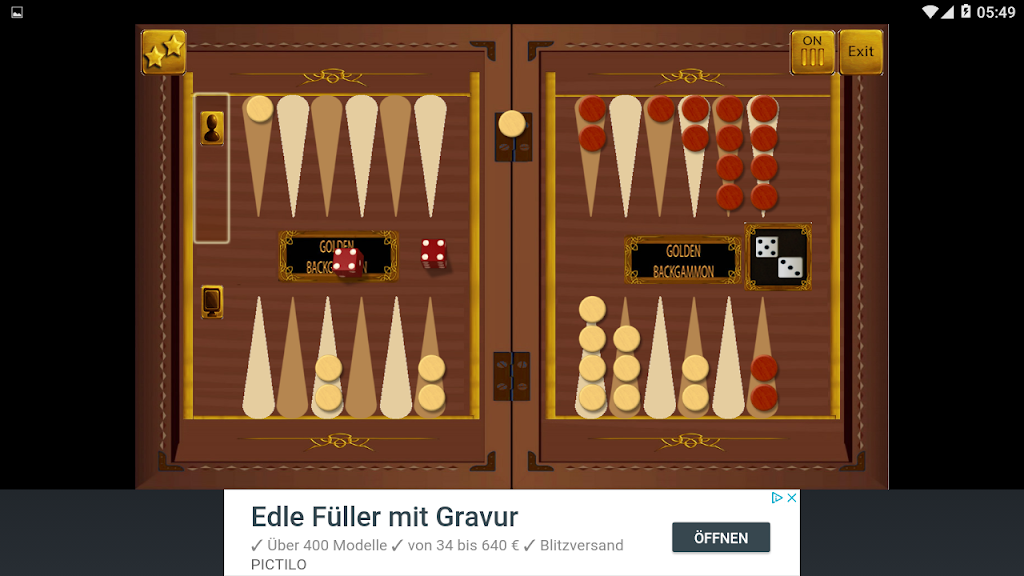 GOLDEN BACKGAMMON (FREE) Screenshot2