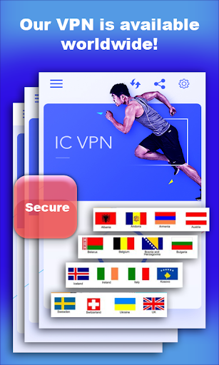 IC VPN : Fastest Browsing , Open Blocked Websites Screenshot1