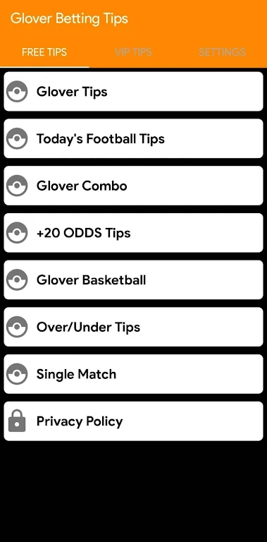 Glover Betting Tips Screenshot2