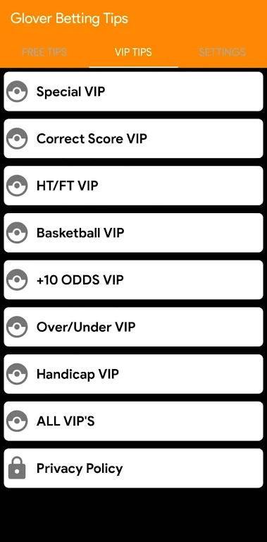 Glover Betting Tips Screenshot3