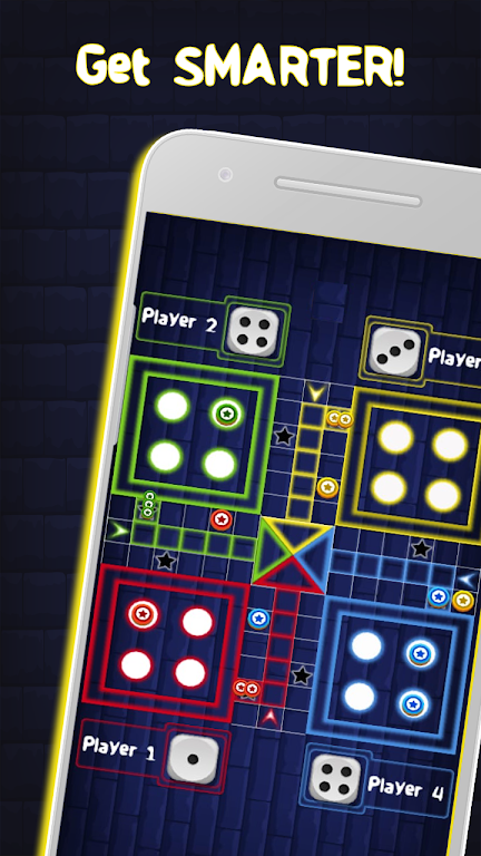 Glow ludo - Dice game Screenshot3