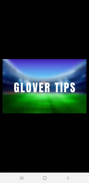 Glover Betting Tips Screenshot1