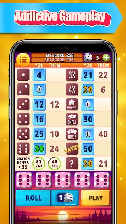 Yatzy Classic - Dice Games Screenshot3