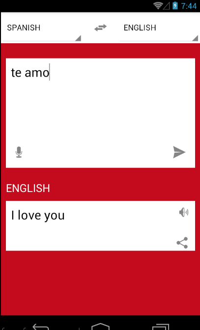 Tradutor de Español a Ingles Screenshot3