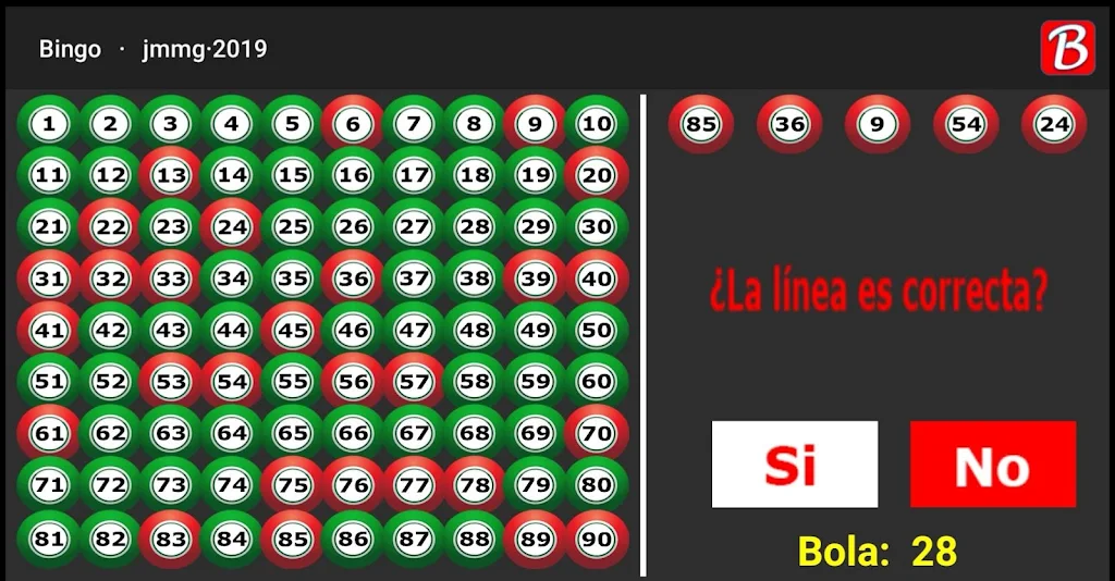 Jugar al BingO - Números del Bingo. Screenshot2