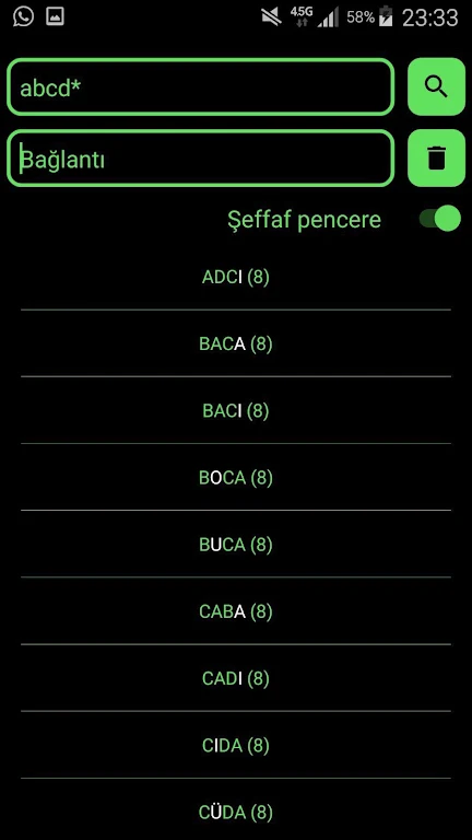 Kelime Bulucu Screenshot1