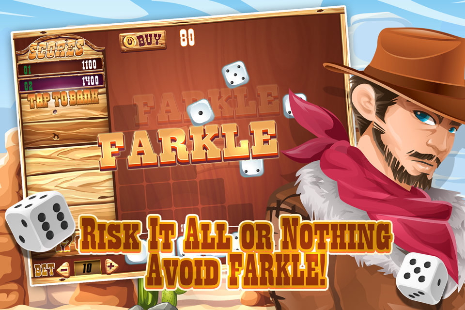 Wild West Farkle  - Dice Free Screenshot2