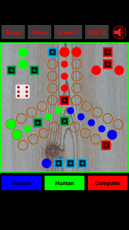 3-Player Ludo Mensch Screenshot3