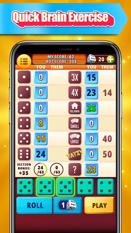 Yatzy Classic - Dice Games Screenshot4